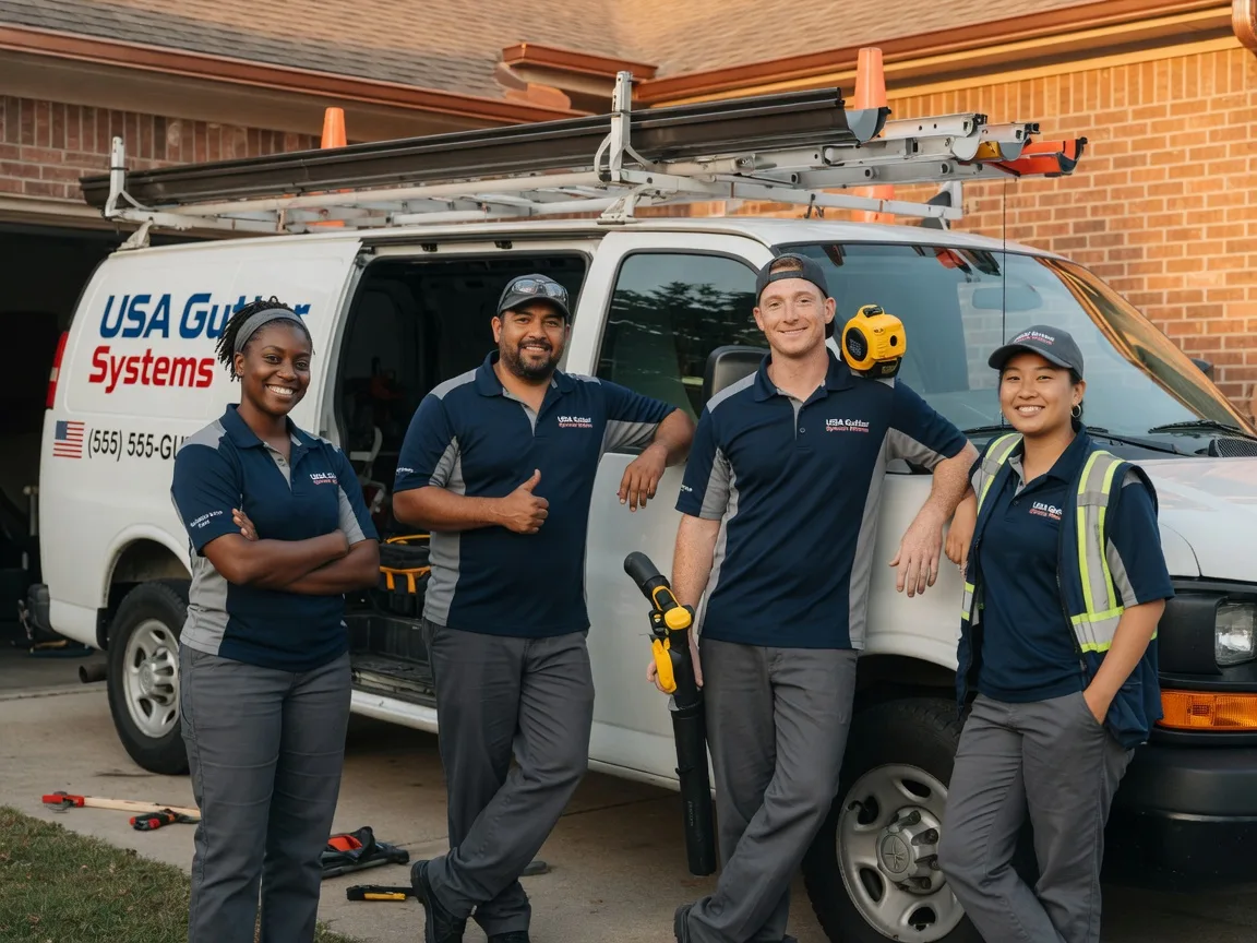Gutter Installation company in Freeman Spur, IL